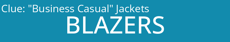 "Business Casual" Jackets