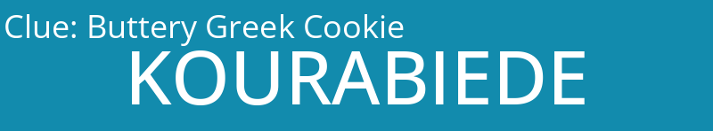 Buttery Greek Cookie