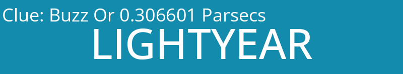 Buzz Or 0.306601 Parsecs