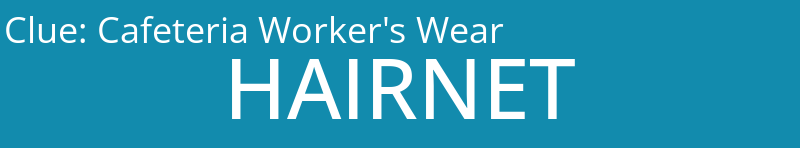 Cafeteria Worker's Wear