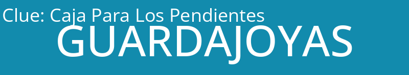 Caja Para Los Pendientes