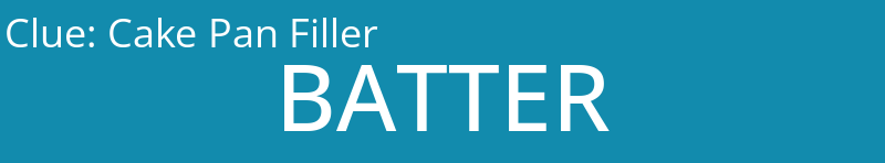 Cake Pan Filler