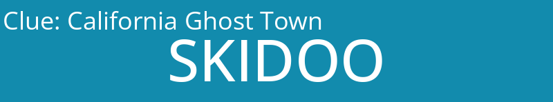 California Ghost Town