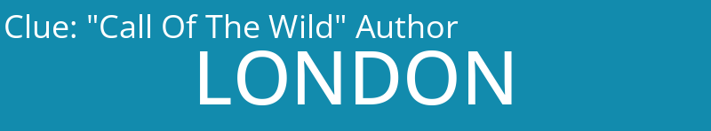 "Call Of The Wild" Author