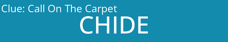 Call On The Carpet