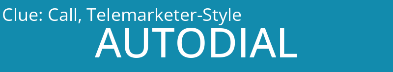 Call, Telemarketer-Style