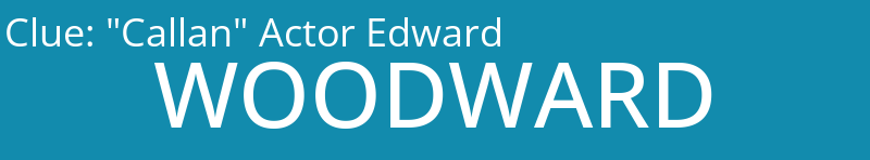 "Callan" Actor Edward