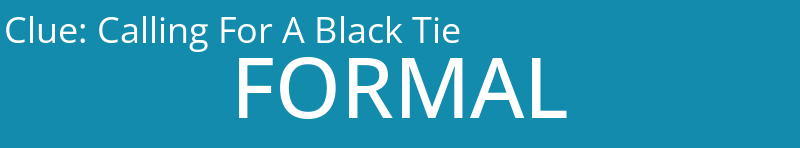 Calling For A Black Tie