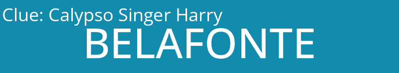 Calypso Singer Harry