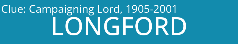 Campaigning Lord, 1905-2001