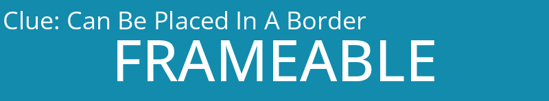 Can Be Placed In A Border