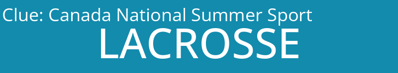 Canada National Summer Sport