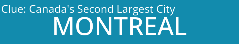 Canada's Second Largest City