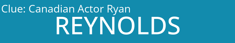 Canadian Actor Ryan