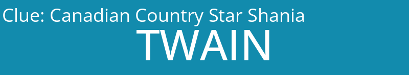 Canadian Country Star Shania
