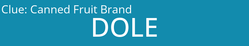 Canned Fruit Brand