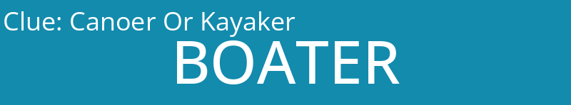 Canoer Or Kayaker