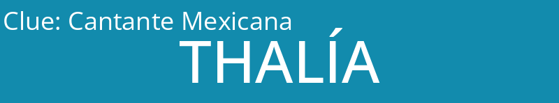 Cantante Mexicana
