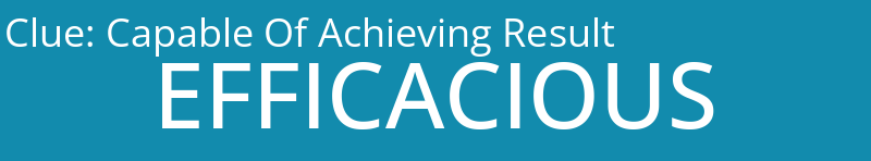 Capable Of Achieving Result