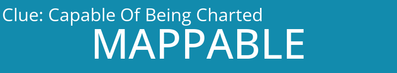 Capable Of Being Charted