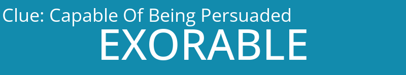 Capable Of Being Persuaded