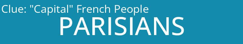 "Capital" French People