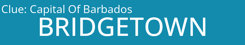 Capital Of Barbados