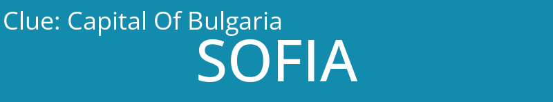 Capital Of Bulgaria