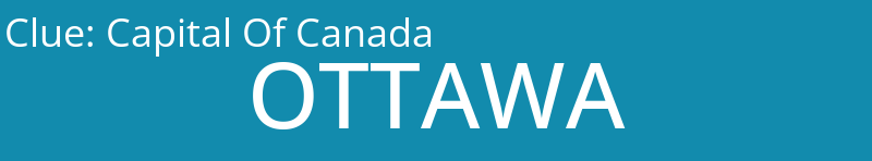 Capital Of Canada