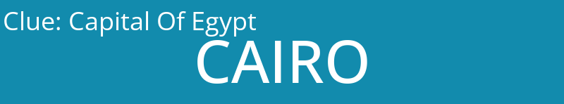 Capital Of Egypt