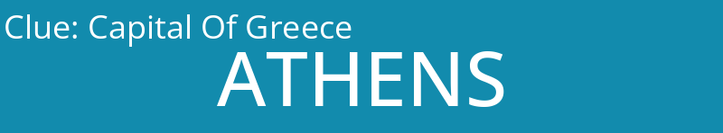Capital Of Greece
