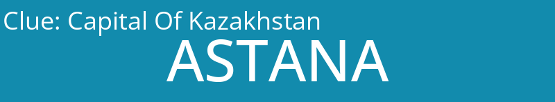 Capital Of Kazakhstan