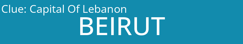 Capital Of Lebanon