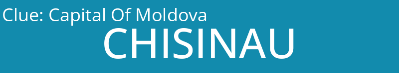 Capital Of Moldova