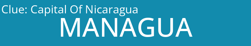 Capital Of Nicaragua