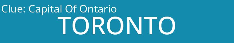 Capital Of Ontario