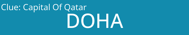 Capital Of Qatar