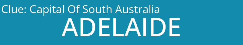 Capital Of South Australia