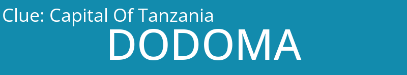 Capital Of Tanzania
