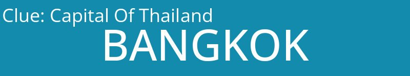 Capital Of Thailand