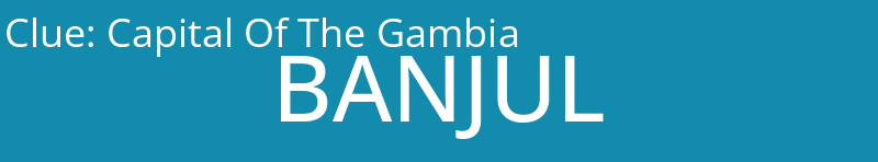 Capital Of The Gambia