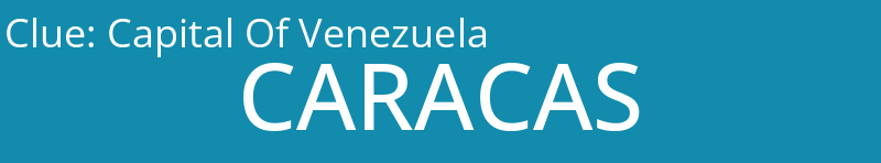 Capital Of Venezuela