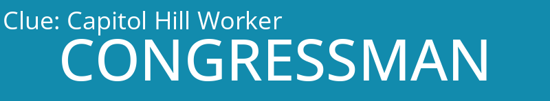 Capitol Hill Worker