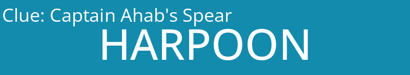 Captain Ahab's Spear