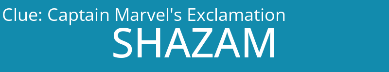 Captain Marvel's Exclamation