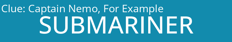 Captain Nemo, For Example