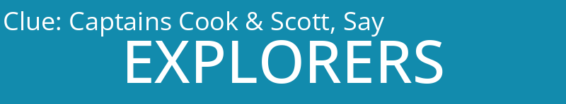 Captains Cook & Scott, Say