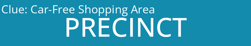 Car-Free Shopping Area