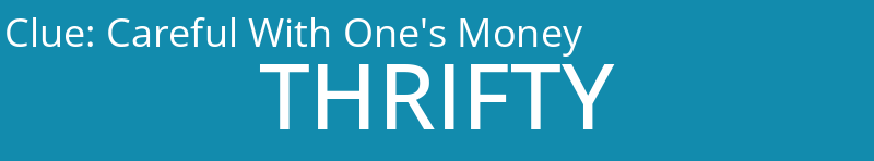 Careful With One's Money