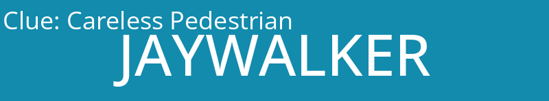 Careless Pedestrian